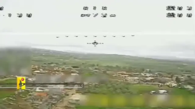 Hezbollah dive-drone strike on an IDF Merkava tank, Al-Tayba