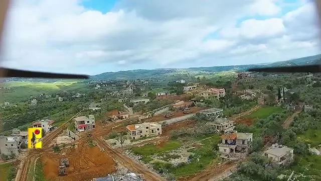Hezbollah dive-drone strike on an IDF Merkava tank, Al-Qantara