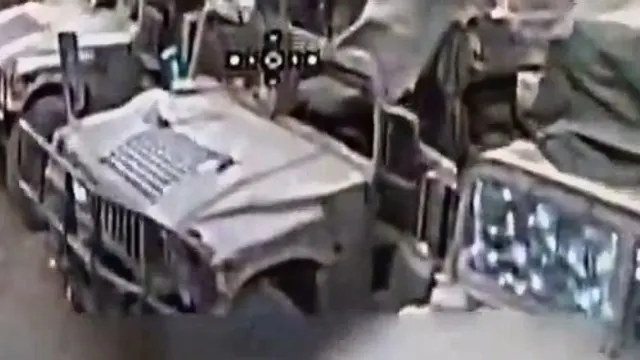 Hummer vehicle, al-Bayyada (dive drone)