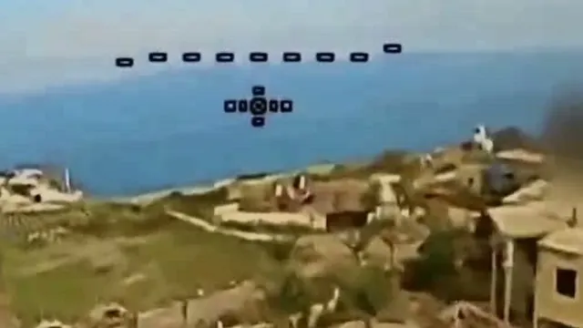 Israeli army soldiers, al-Bayyada (dive drone)