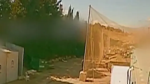 Israeli army soldier, Misgav Am site (Ababil dive drone)