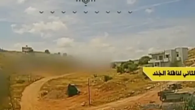 "Namera" vehicle and troop carrier, Dibel (Ababil dive drone)