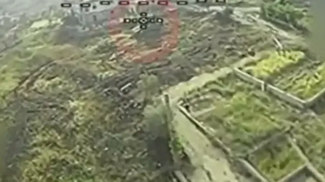 Merkava tank, southern outskirts of Yohmor al-Shaqif (Ababil dive drone)