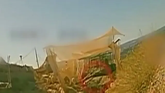 Merkava tank, newly established Blat site (Ababil dive drone)
