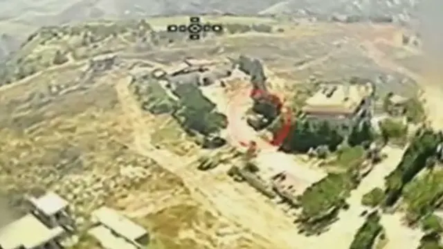 Command "Namera" vehicle, outskirts of Yohmor al-Shaqif (Ababil dive drone)