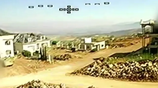 "Namera" vehicle, city of Khiam (Ababil dive drone)