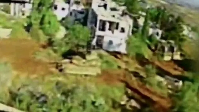Merkava tank, eastern outskirts of Yohmor al-Shaqif (Ababil dive drone)